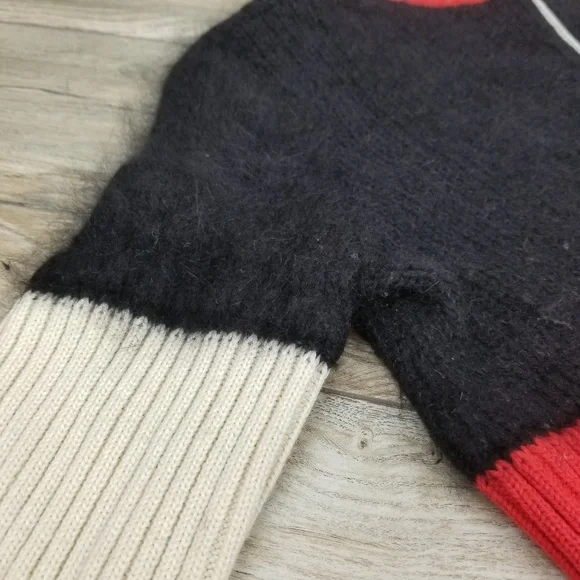 Vintage Miss Deanna cropped Angora zip sweater M - Picture 5 of 8